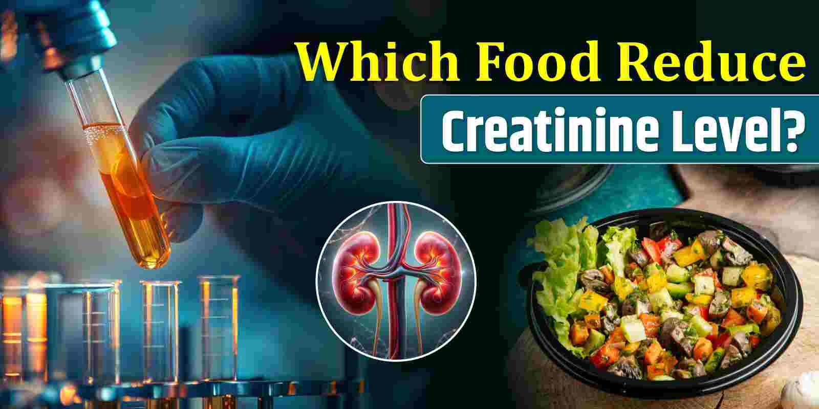 Which Food Reduce Creatinine Level?